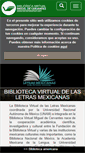 Mobile Screenshot of letrasmexicanas.mx